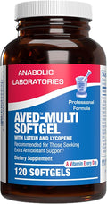 30-In-1 Adult Multivitamin with Iron - Antioxidant Rich Over 50 Multivitamin for Women and Men with Vitamins A C D E B Complex Zinc Magnesium Myo Inositol Lutein Lycopene &amp More - 2 Month Supply