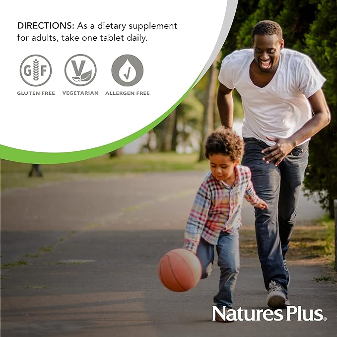 NaturesPlus Vitamin D3 Extended Release - 90 Vegan Tablets - 5000 IU + 25 mg Trans-Resveratrol - Heart &amp Bone Health Immune System Support Anti-Aging - Gluten Free - 90 Servings