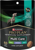 Purina Pro Plan Veterinary Supplements Multi Care Canine Chews for Dogs with Omega 3 Supports Skin Immune and Gut Health - 30ct Pouch