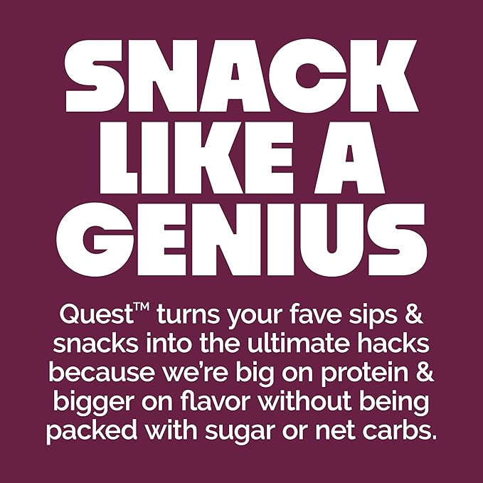 Quest Nutrition Protein Bars Strawberry Shortcake 20g Protein 2g Sugar 3g Net Carbs 10g Fiber Gluten Free 12 Count