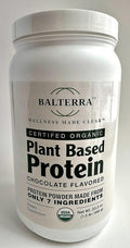 Organic Plant Based Protein by Balterra – Physical Performance Protein Supplement (Chocolate) (Chocolate)