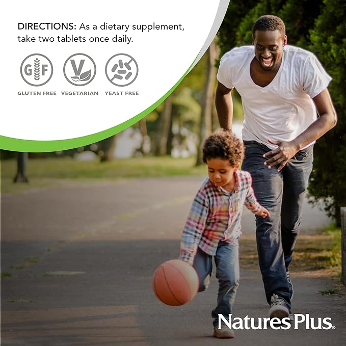 NaturesPlus Ultra Hair - 90 Sustained Release Tablets - Supports Healthy Hair Growth - for Men &amp Women - Gluten Free - 45 Total Servings