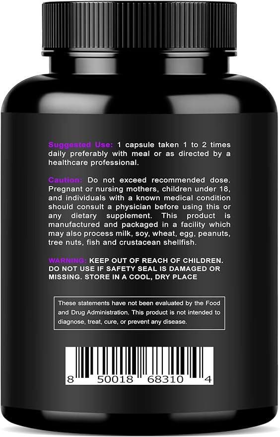 Magnesium and Vitamin B Complex - Magnesium Citrate 500MG - B Vitamins B1B2B3B5B6B7B9B12 and Biotin - Muscle Relaxation Sleep and Energy Immunity and Mood Support