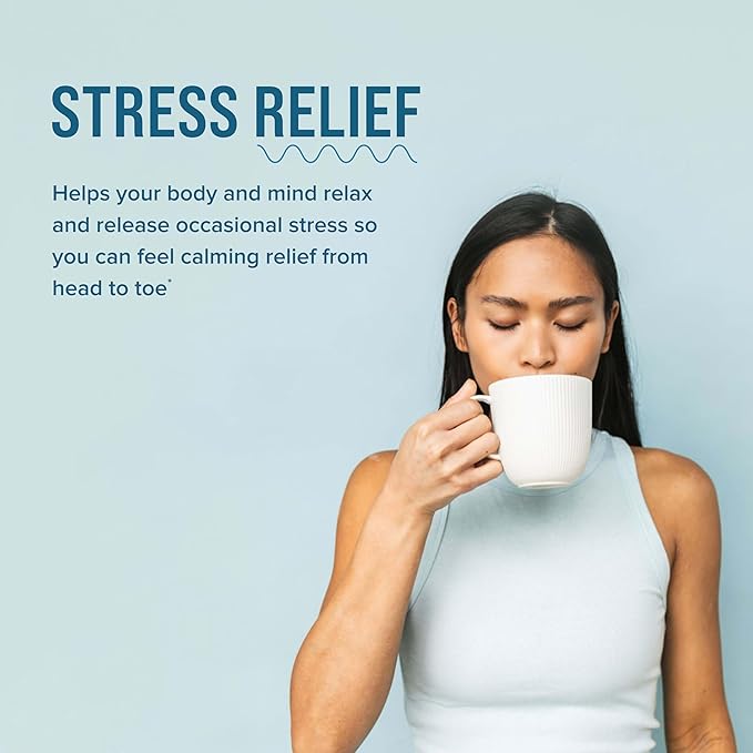 Natural Vitality Calm Mind Magnesium Citrate + L-Theanine Powder Supports a Healthy Response to Stress Gluten Free &amp Vegetarian Honey Chamomile 12 oz.