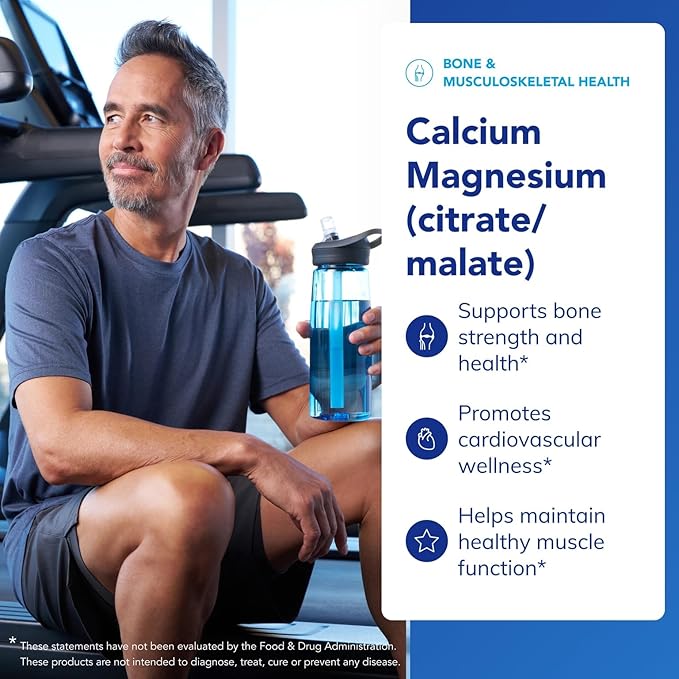 Pure Encapsulations Calcium Magnesium (Citrate/Malate) | Supplement to Support Bone and Cardiovascular Health* | 180 Capsules