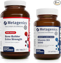 Metagenics Bundle - Bone Builder Extra Strength &amp D3 5000-180 Tablets of Bone Builder* - 120 Softgels of D3 5000 for Immune Support &amp Heart Health*
