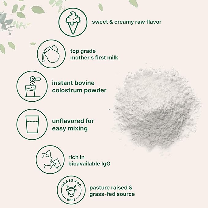 Micro Ingredients Vitamin D3 10000iu + K2 200mcg Coconut Oil Softgels &amp Instant Colostrum Powder Bundle 2 Pack | Essential Sunshine Vitamins | Grass-Fed Bovine Mother’s First Milk