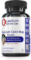 QNL Quantum Calci-Mag Powder - Calcium &amp Magnesium Supplement to Support Joint Teeth &amp Bone Health - Coral Calcium Capsules from Sango Marine Coral - 8 oz
