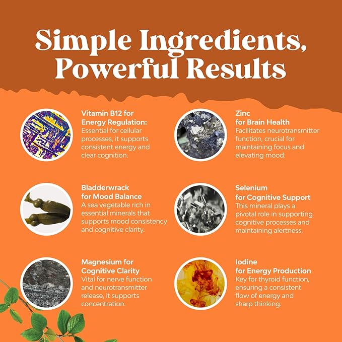 Bundle of Hair Skin and Nails Gummies for Women - Extra Strength Biotin &amp Collagen and Herbal Thyroid Support - Potent Kelp Iodine Supplement with L Tyrosine Bladderwrack Selenium &amp Pure Ash