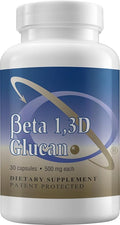 Transfer Point Immune Support Supplement Highly Purified Beta Glucan 500 mg per Capsule (b-glucan Fiber) (Pack of 1)