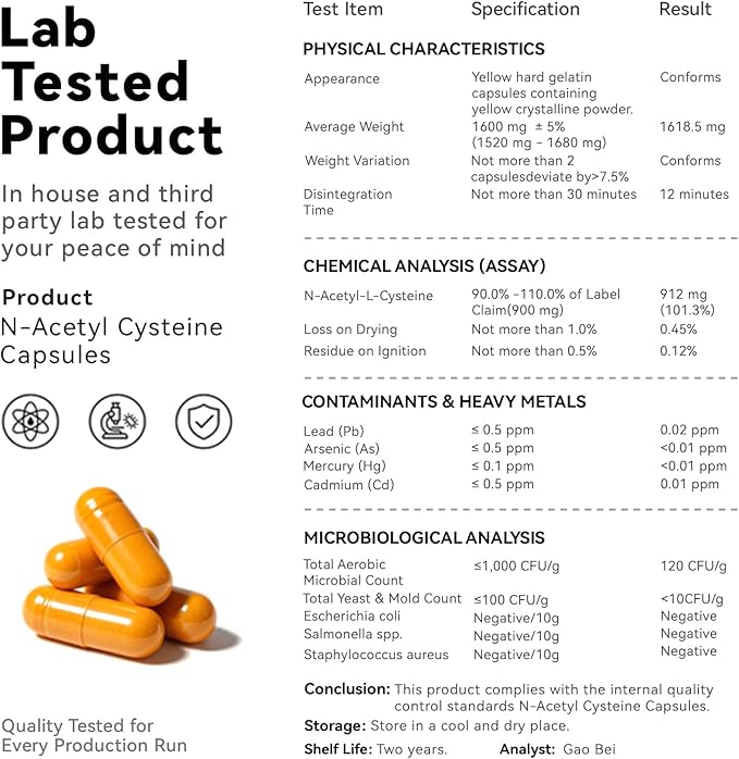 NAC Supplement 900 mg – Liver Cleanse Detox &amp Repair Antioxidant &amp Cellular Health Alcohol Defense Support – N-Acetyl Cysteine Capsules with Milk Thistle Turmeric Dandelion &amp Artichoke