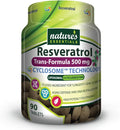 Nature's Essentials Resveratrol 500mg | Full Spectrum Trans-Resveratrol | Advanced Cyclosome Liposomal Delivery | Non-GMO Gluten Free Vegetarian | 90 Tablets