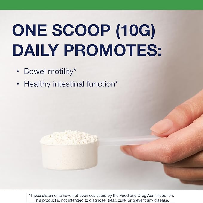 Metagenics Herbulk Fiber Powder - 7g Soluble &amp Insoluble Fiber with Psyllium Husk Acacia &amp Chicory - Supports Gut Bowel Regularity &amp Immune Health* - Non-GMO Gluten-Free Vegan - Orange