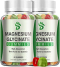 2 Packs Magnesium Glycinate Gummies
