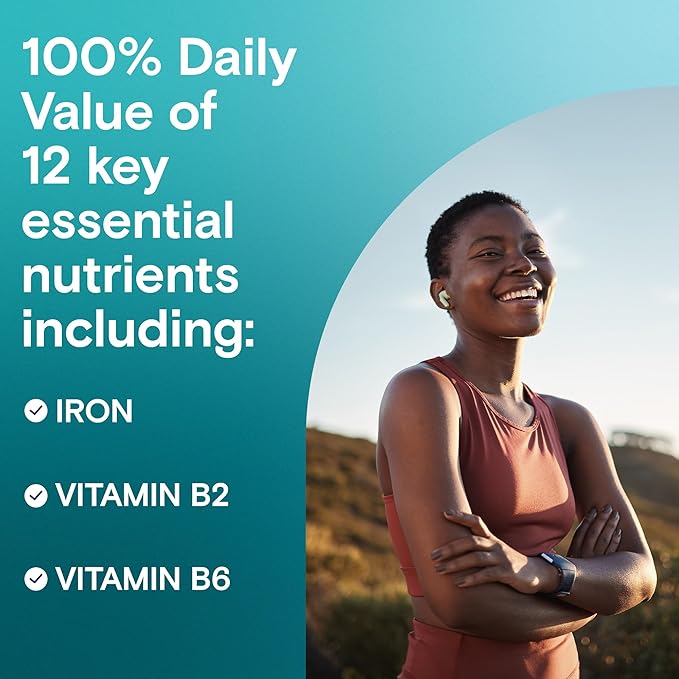 One A Day Women's Active Metabolism Daily Essential Multivitamin for Women Metabolism Support Vitamins for Women with All 8 B-Vitamins Vitamin D Magnesium &amp More120 Count