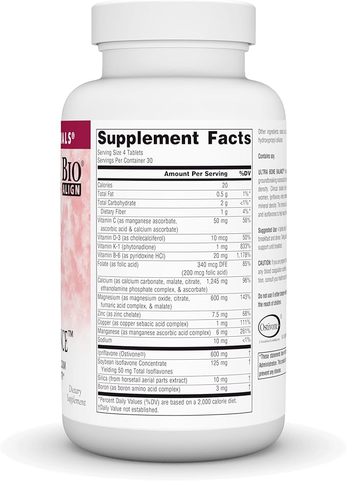 Source Naturals Ultra Bone Balance (Eternal Woman) 120 Tablets