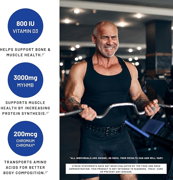 POWERLIFE High Impact Plant Protein Powder with 3000 MG of HMB Plant-Based No Sugar Added Vegan Keto Friendly Non-GMO (Chocolate - New Formula)