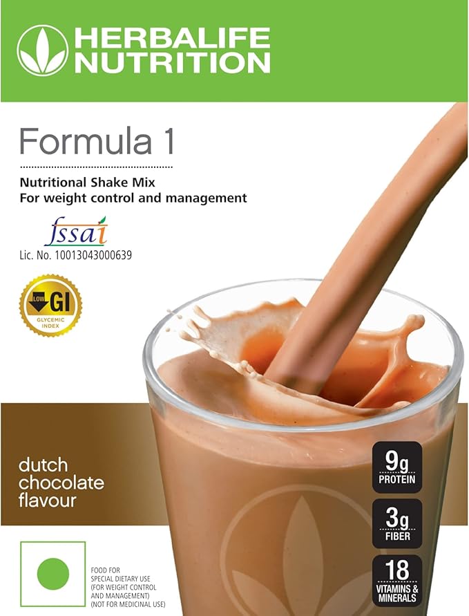 Herbalife Formula 1 Nutritional Shake Mix 500g - Dutch Chocolate