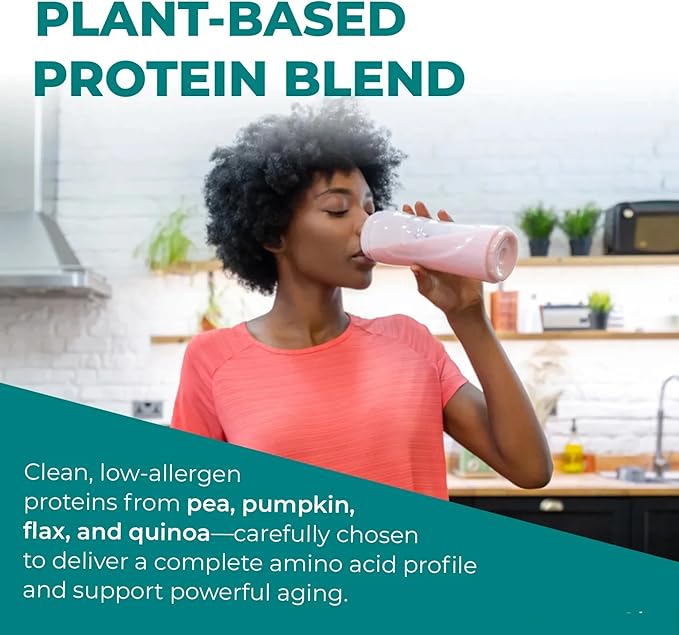 Reignite Wellness by JJ Virgin Chocolate Plant Based All-in-One Shake and Extra Fiber Powder Supplement