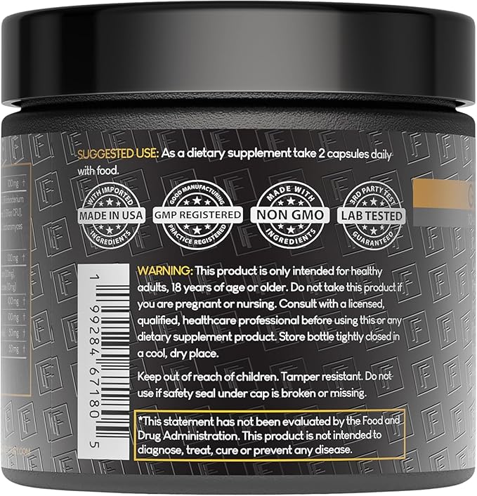 Formulation Factory Gut Intellect 10-in-1 Microbiome Supplement Prebiotics Probiotics Postbiotics Colostrum Collagen Aloe Vera Chamomile Ginger Enzymes Digestive 240 Caps (2 Pack)