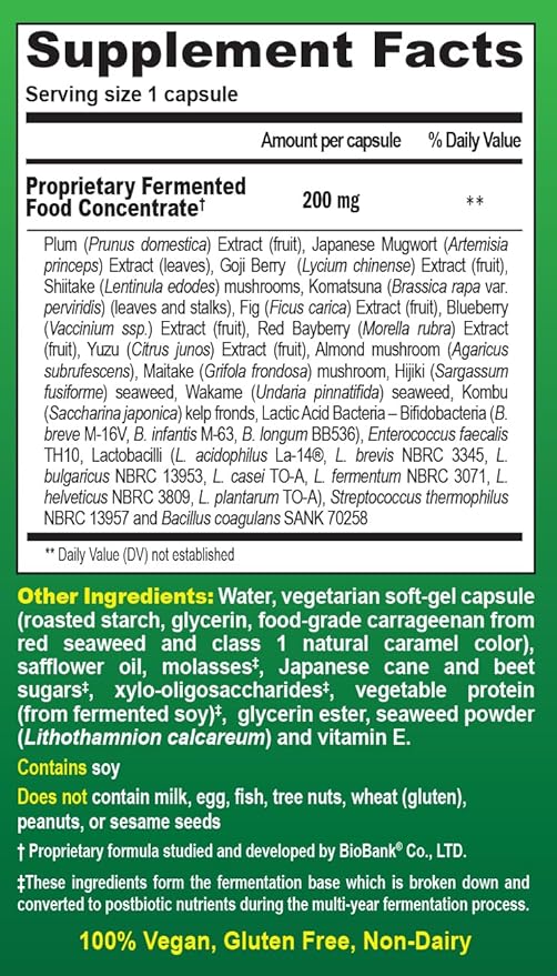 Essential Formulas Dr. Ohhira’s Probiotics Original Formula with 3 Year Fermented Prebiotics Live Active Probiotics and The only Product with Postbiotic Metabolites 60 Capsules