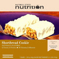 Nutmeg State Nutrition - High Protein Snack Bars 15g Protein 160 Calories Low Sodium 19g Carbs 5g Fiber 7 Servings Per Box (Shortbread Cookie)