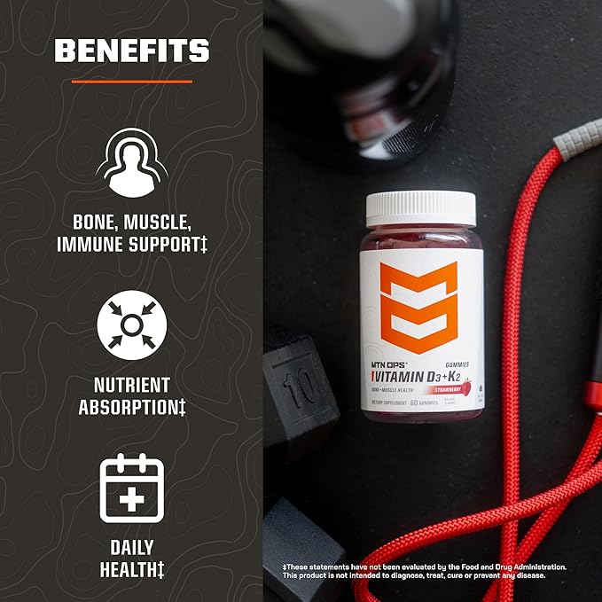 MTN OPS Vitamin D3 + K2 and Omega-3 Bundle