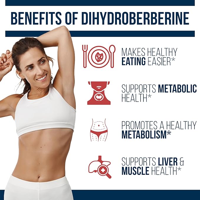 Dr. Westin Childs Dihydroberberine Supplement 200 mg for Women &amp Men Cardiovascular Gut Thyroid &amp Immune Support with Alpha Lipoic Acid - May be 5X More Effective Than Berberine HCL | 60 C