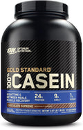 Optimum Nutrition Gold Standard 100% Micellar Casein Protein Powder Slow Digesting Helps Keep You Full Overnight Muscle Recovery Chocolate Supreme 4 Pound (Packaging May Vary)