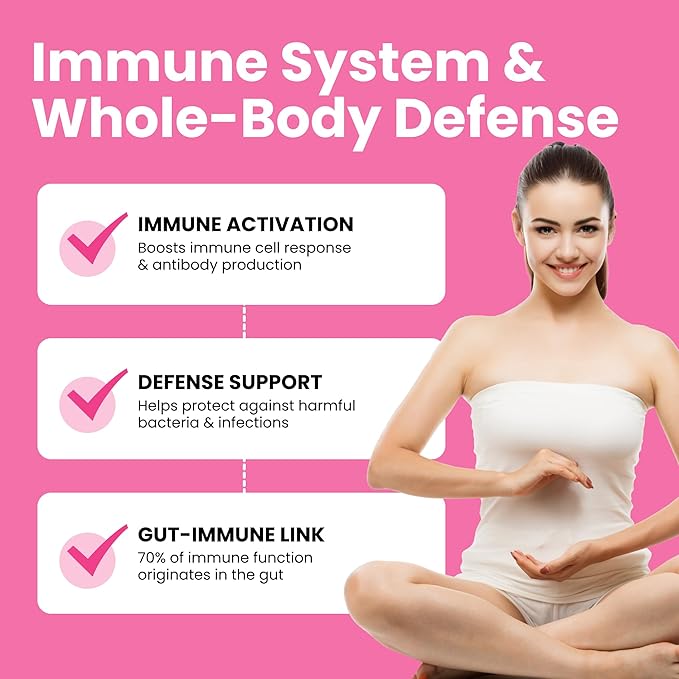 Luma Nutrition Probiotics for Women with Prebiotics - 50 Billion CFU - Formulated for Digestive Immune &amp Feminine Support - 60 Capsules