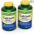 Calcium 600mg Plus Vitamin D3 – 250 Tablets Calcium Supplement for Men and Women Calcio Calcium with Vitamin D Gluten Free Bone and Teeth Support Daily Mineral Supplement (Pack of 2)