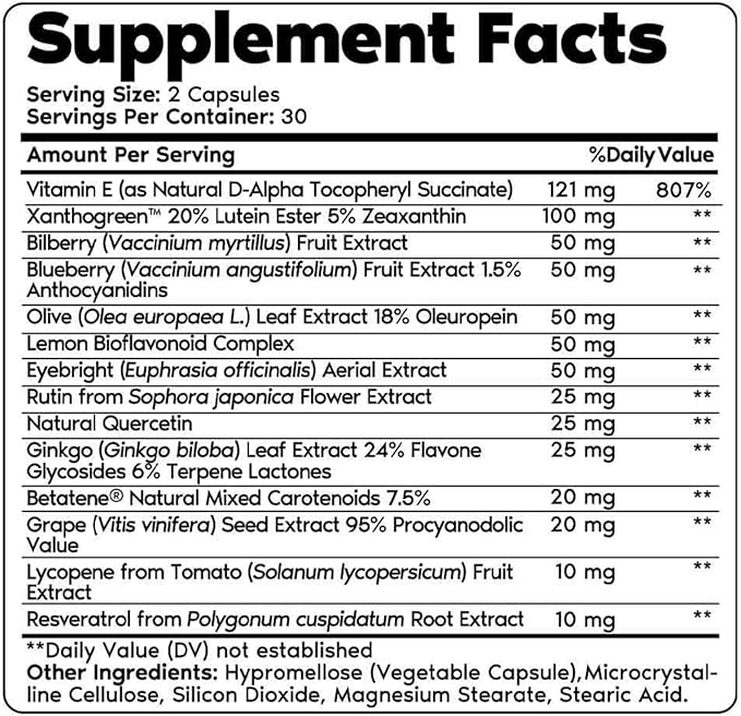 Primal Harvest Multivitamin &amp Primal Vision – Complete Support for Daily Wellness &amp Eye Health with Essential Vitamins &amp Nutrients
