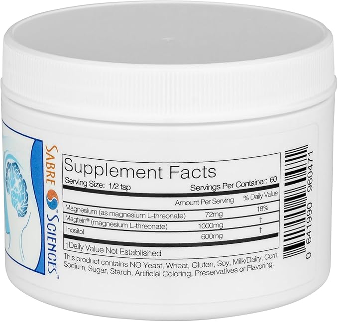 Original iMagT - Magnesium L-Threonate. Powder 100g by Sabre Sciences