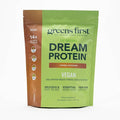 Greens First Dream Protein Plant-Based Vegan Powder - USDA Organic Pumpkin Hemp &amp Pea Protein - Gluten-Free Non-GMO No Added Sugar (Caramel Cappuccino 27.42 oz)