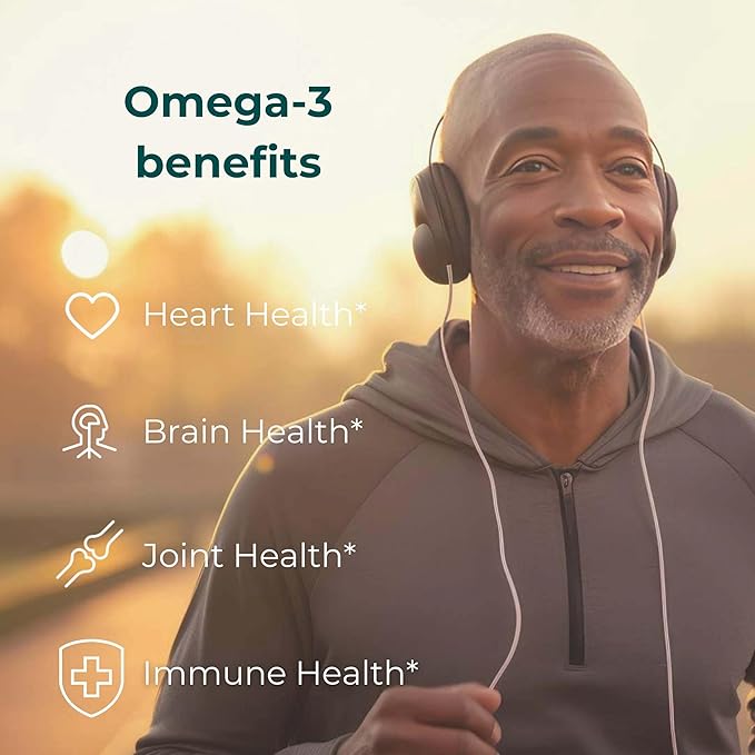Iwi Omega-3 Essential &amp Brain Omega-3 Bundle 30 Servings Vegan Plant-Based Algae Omega 3 with EPA + DHA Krill &amp Fish Oil Alternative No Fishy Aftertaste