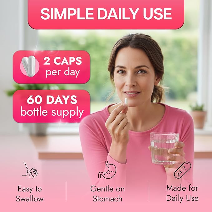 Multivitamin for Women - Supplement for Energy Immunity &amp Female Support - Daily Vitamins for Women with Biotin Calcium Magnesium - Non-GMO Vegetarian Women’s Multivitamin - 120 Caps