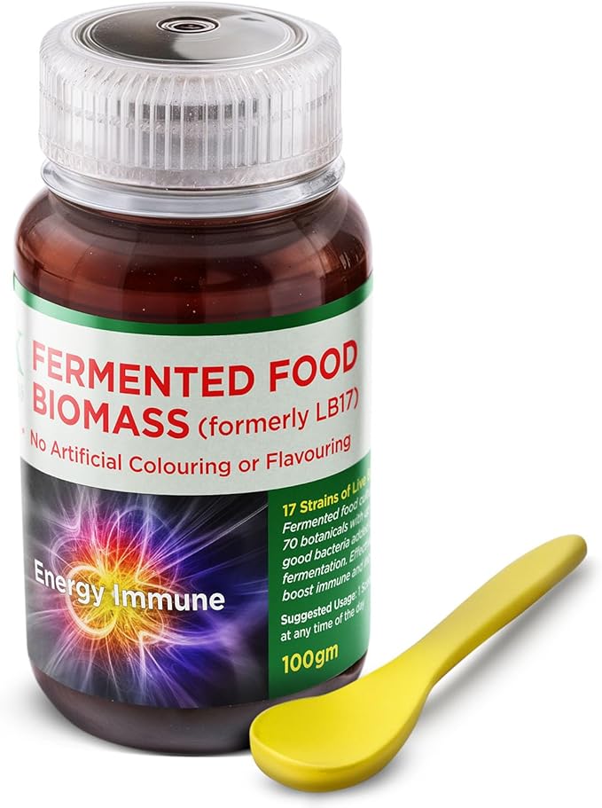 LB17 Biomass Live Probiotics for Women Men &amp Kids 100g/Bottle - Daily Probiotic Paste Supplement Probiotics for Digestive Health Adult Probiotic Digestive Nutritional Supplements Kids Gut Hea