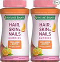 Nature's Bounty with Biotin and Collagen Citrus Gummies 140 Ct (Pack of 2)