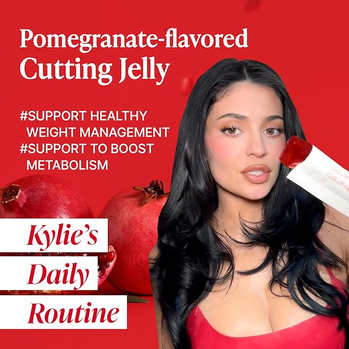 FOODOLOGY Coleology Cutting Stick Jelly (Pomegranate) – Dietary Fiber Supplement for Healthy Weight Management Chia Seeds &amp Garcinia Cambogia Korean Beauty with Collagen – 10 Sticks (Pack of 3)