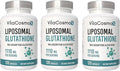 Liposomal Glutathione 1110 mg 120 Capsules Vegan 100% Vegetarian Non-GMO &amp Gluten Free - 3 Packs