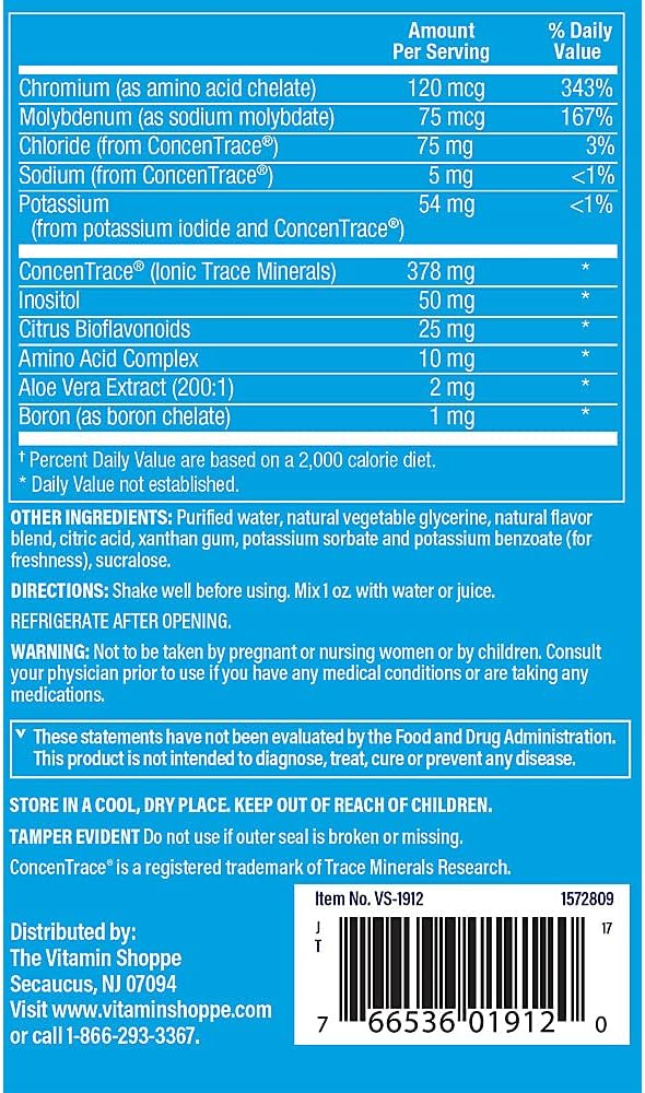 The Vitamin Shoppe Liquid Multivitamin - Easy Absorption Complete Nutrition | Orange Vanilla Flavor | 32 oz | Family Formula