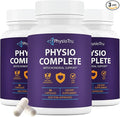 PhysioTru Physio Complete CoQ10 Supplement - Superior Nutrient Absorption Antioxidant &amp Energy Support - Coenzyme Q10 Ubiquinone with Fulvic Acid Magnesium Taurate &amp Reishi Extract - 3 Pack