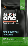 AS-IT-IS Nutrition Pea Protein Isolate | Designed for Meal Supplementation | Easy to Digest - Vegan &amp Gluten-free Cross-flow Microfiltered Soy-free (2000 Gms/70.5 Oz)