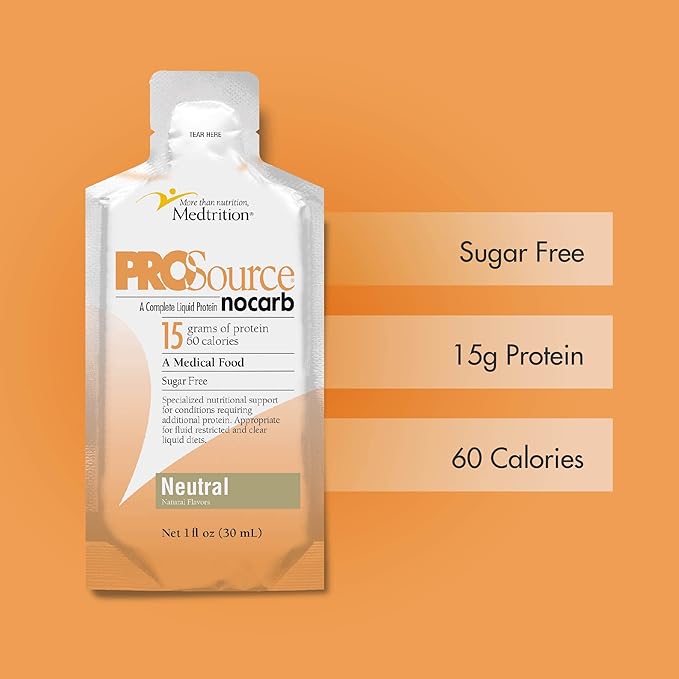 Medtrition NoCarb Neutral Liquid Energy Packets