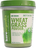 BareOrganics Wheatgrass Powder Organic Vegan Dietary Supplement8 Ounce (Pack of 1)