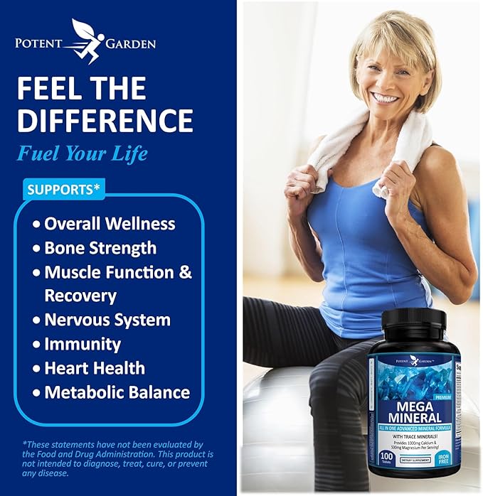 Potent Garden Mega Mineral + Multivitamin Bundle | Daily Wellness Support