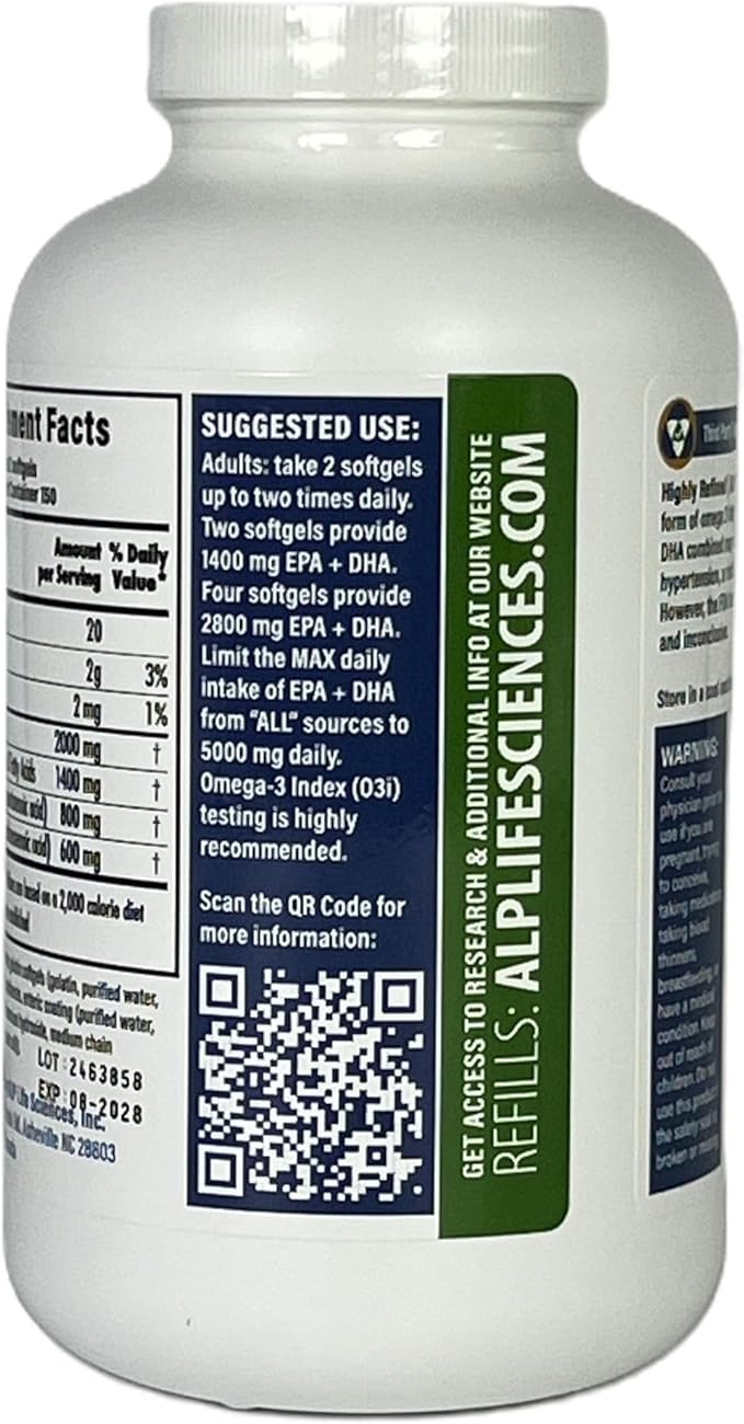 TAG Omega 3 Fish Oil Supplement - 300-ct.