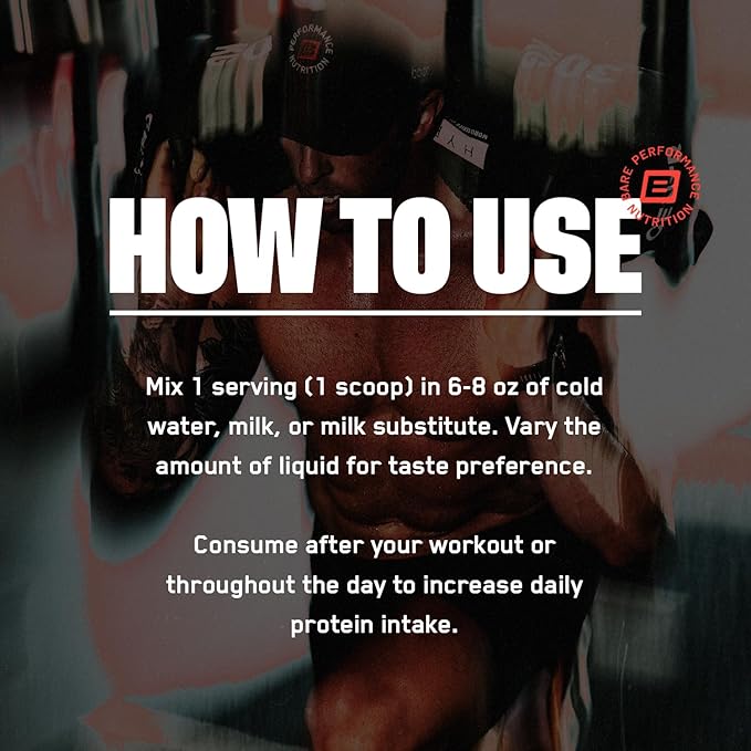 BARE PERFORMANCE NUTRITION BPN Whey Protein Powder Whey Protein Concentrate Native Micellar Casein Amazing Mixability Strawberry