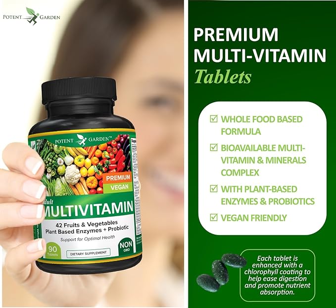 Potent Garden Mega Mineral + Multivitamin Bundle | Daily Wellness Support
