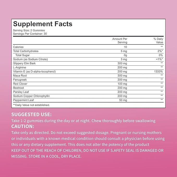 Vaginal Probiotics Gummies + Pheromone Gummies